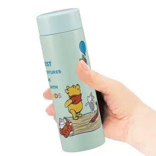 【Skater】迪士尼 超輕量不鏽鋼保冷保溫杯 350ml 小熊維尼 玩耍(餐具雜貨)(保溫瓶)