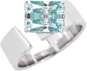 [LOEXZAH] 3 Carat Men's Moissanite Rings Lab Grown Diamond Wedding Rings Groom S925 Sterling Silver Simulated Diamond Promise Ring Men Anniversary Ring Husband Moissanite Ring Men Daily Wear
