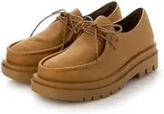 Liberty Doll(リバティー ドール) 3050 Tyrolean Lace-up Shoes, 2.2 inches (5.5 cm), Thick Sole, Moccasin, Unisex, Camel Nubuck, 23.5 cm