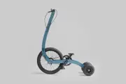 Full-Body Workout HalfBike Natural Standing Body Position Dusk