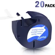 For Dymo LetraTag Refills White 9133112mm for LetraTag Label Maker LT-100H 20PCS