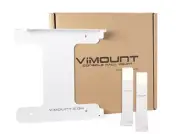 PlayStation 4 Slim +2pcs Controller TV Wall Mount PS4 White Metal Holder-ViMount