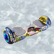 Hip-Hop 2025 New Hoverboard Scooter Bluetooth Speaker LED Self Balancing Scooter Sports