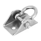 Stainless Steel D Type Suspension Swing Hanger Hook Fixed Plate Chair Accessory