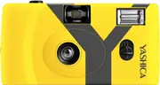 YASHICA MF1 Yellow 35mm Camera Set (Camera+Insert Film+Battery+Strap)