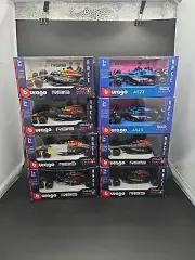 BURAGO 1:43 Alpine F1 Team 2023 Pierre Gasly/ Oracle Redbull Sergi Perez X8