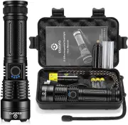 Esgofo Flashlights High Lumens Rechargeable,1000000 Lumens Super Bright Handheld