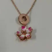 Pandora Cherry Blossom Pendant Necklace Set-60cm