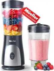 Mueller NutraBlend Elite Single Serve Personal Blender & Food Processor NEW U55A
