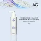 AG Skincare 3 in 1 Facial Cleanser 150g | Cleanser Mask Scrub | Tea Tree