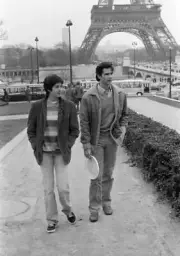 Jacinta Giscard D'Estaing And Philippe Guibout Pose In Studio 1979 Old Photo 7