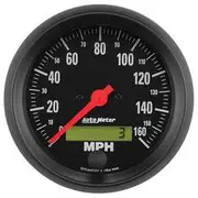 Autometer Z-Series Speedo 160 Mph Electronic Programmable - 160mph, 3 3/8 Inch, AU2688