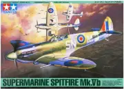 TAMIYA 1/48 Masterpiece No.33 SUPERMARINE SPITFIRE Mk.Vb TROP kit 61033 JAPAN81