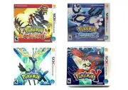 Pokemon Alpha Sapphire + Omega Ruby + Pokemon X + Pokemon Y 3DS