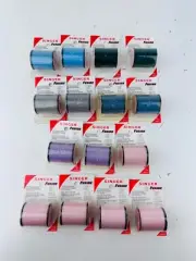 Lot of 15 Singer Fusion Cotton Covered Polyester Thread NOS