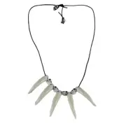 Stone Age Caveman Cavewoman Sabre Tooth Witch Doctor Halloween Costume Necklace