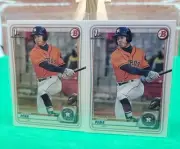 2020 Bowman Prospects Houston Astros Jeremy Pena 1st Bowman # BP-61 Lot x 2
