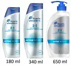 New Head & Shoulders Active Protect 2 in 1 Anti Dandruff Shampoo + Conditioner