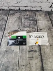 Vintage 1992 FUGICOLOR Quicksnap Single Use 24 Exp. Camera - NOS