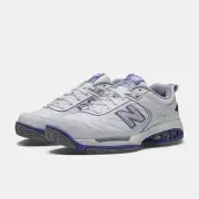 New Balance 806 WC806W Sneakers Women's US 7 White Leather Tennis Shoes RHS2573