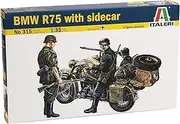 Italeri 1:35 Scale BMW R75 with Sidecar Model Kit