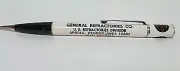 NOS Dur-O-Lite Mechanical Pencil General Refractories Pa Box Papers USA JB4D
