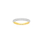 9ct Gold Diamond Band