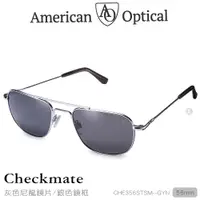 在飛比找PChome24h購物優惠-AO Eyewear Checkmate系列太陽眼鏡 (灰色