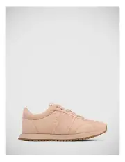 [Wittner] Colleen Nylon and Suede Sneaker in Pink