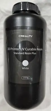 White Creality 1000g 3D Printer UV Curable Standard Resin