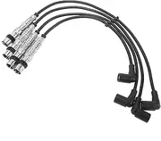 X AUTOHAUX Car Spark Plug Coil Wires Ignition Coil Harness Cable Fit for VW Caddy Golf Jetta 1.2 No.03F905409A - Pack of 4