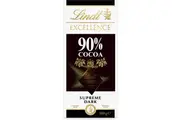 Lindt Excellence 90% Cocoa Dark Chocolate Block 100g
