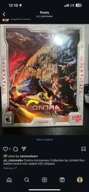 Contra Anniversary Collecition Ultimate Edition (Limited Run Games) (PS4