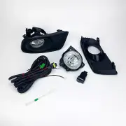 Front Bumper Fog Light Cover Bulb Switch Wiring Kit For Mazda BT-50 2009-2011