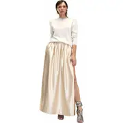 Cynthia Rowley Belle Maxi Skirt in Champagne at Nordstrom, Size 0