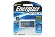 Energizer Ultimate Lithium AA Batteries 2 Pack