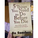 （95成新）5 THINGS YOU NEED TO DO BEFORE YOU DIE