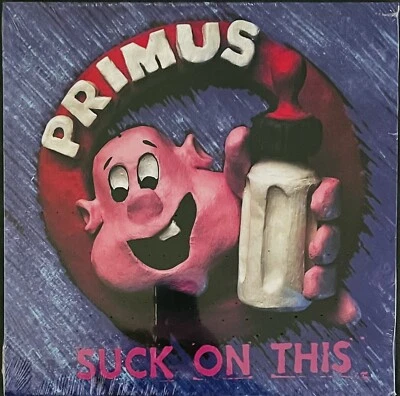 PRIMUS Suck On This COBALT BLUE VINYL Recorded Live New Sealed LP