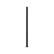 RapidFence 65 x 65 x 2200mm Black Capped Flanged Post