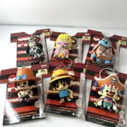 One Piece Panson Works Figure Keychain Luffy Ace Buggy Doflamingo Kuma Jinbe