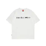 BLOODS 系列 T 恤 OVERSIZE KAOS OS-SLINCE 02 白色