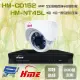 【HME 環名】組合 HM-NTX45L 4路數位錄影主機+HM-CD152 200萬畫素 同軸音頻半球攝影機*1 昌運監視器