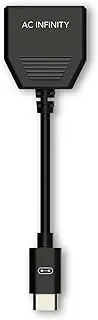 AC Infinity Molex to UIS Port Adapter Dongle, Conversion Cable Cord, Works with CLOUDLINE, AIRLIFT, and CLOUDWAY EC-Motor Fans