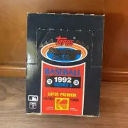 1992 Topps Stadium Club Baseball Card Box Series 3 (36 Count Unopened Packs)