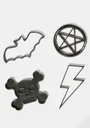 [Dolls Home] Sweet But Deadly Cookie Cutters Set