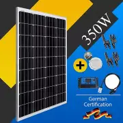 350W Solar Panels Kit 350 Watt 12V Mono Portable Home Battery Charging Power AU