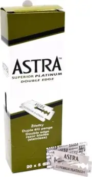 Astra Shaving Blade Double Edge Razor Blade Superior Platinum Stainless 20X5