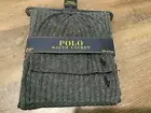 Polo Ralph Lauren Big Pony Grey Wool Scarf Beanie 2 Piece Set NWT