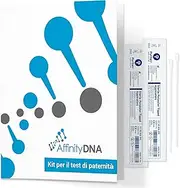 AffinityDNA Paternity DNA Testing Kit - 99.99% Accurate Genetic Swab Test | 21 Loci Paternity Home DNA Test Kits for Father and 1 Child | Results in 4 Working Days | A Complete Kit With No Extra Fees