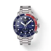TISSOT Seastar 1000 Chronograph Pepsi Blue Men's Watch T120.417.11.041.03